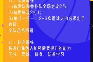 初学者篮球训练计划视频